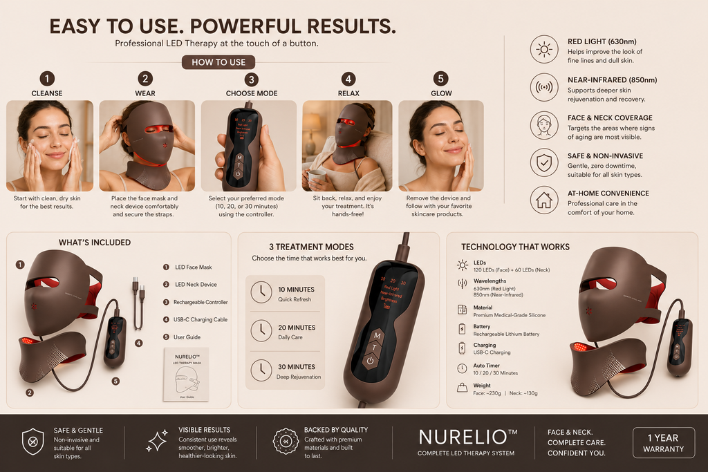 NURELIO™ Complete LED Therapy System