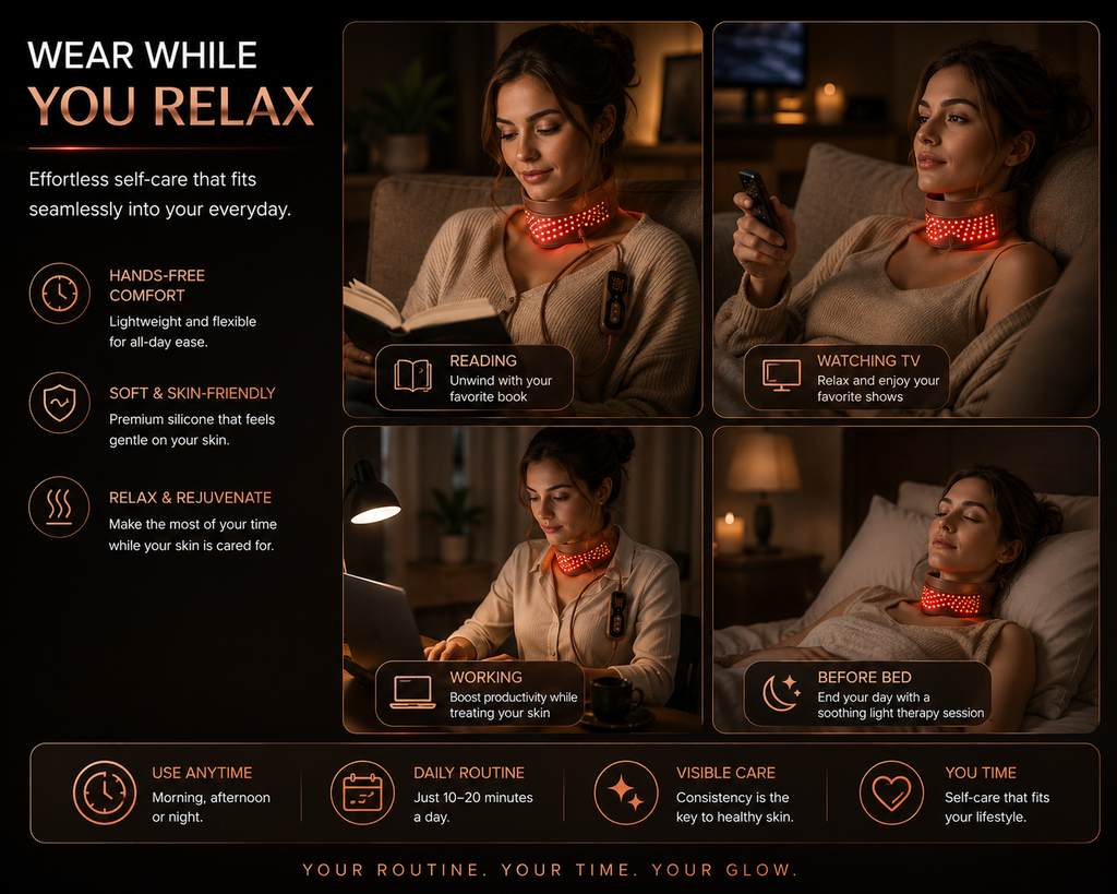 NURELIO™ Photon Neck Therapy Mask